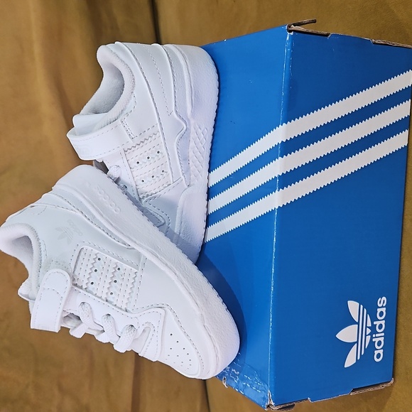 Adidas Forum Low Top Sneakers White Size 4K - Picture 1 of 16